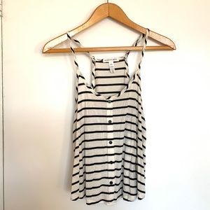 BLK&WHT stripped tank top